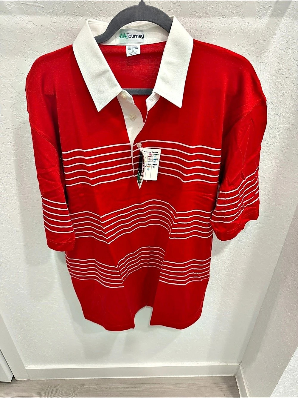 Vintage Tourney Coca-Cola Golf Shirt – Men’s XL – New With Tags